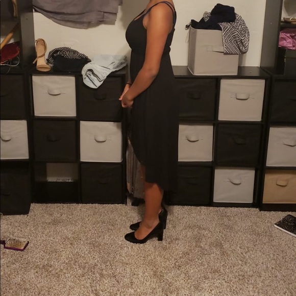 Black high low dress - Picture 3 of 4